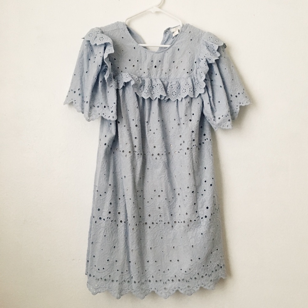 H&M embroidered dress